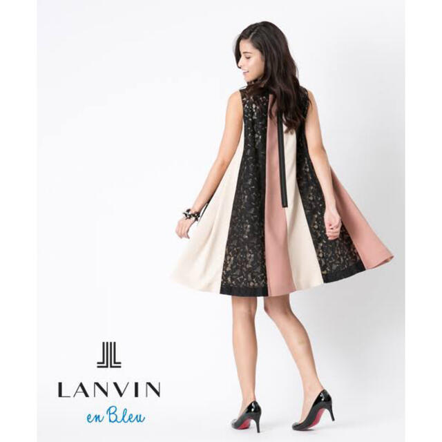 LANVIN en Bleu - ランバンオンブルー✨ドレスワンピースの通販 by