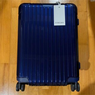 【値下げ中】リモワ RIMOWA スーツケース メンズ ネイビー【未使用】