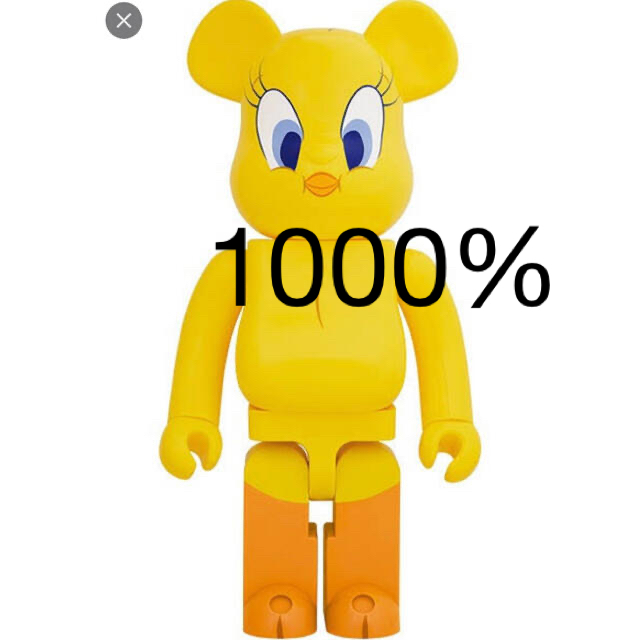 MEDICOM TOY BE@RBRICK TWEETY 1000% 最終値段