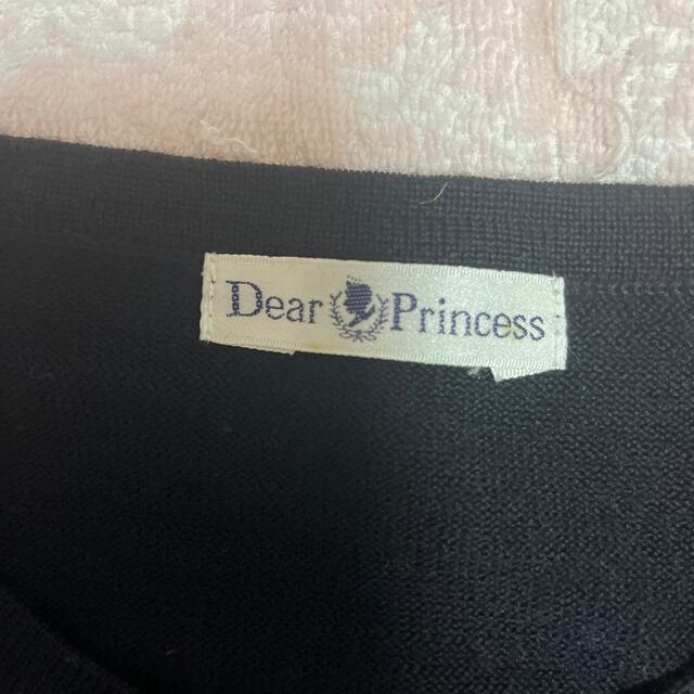 Dear Princess(ディアプリンセス)のディアプリンセス　ブラック　カーディガン　美品　 レディースのジャケット/アウター(その他)の商品写真