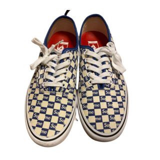 シュプリーム(Supreme)のsupreme vans checker logo us10(スニーカー)