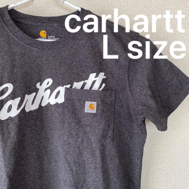 carhartt(カーハート)のレア　carhartt カーハート　キッズ　Tシャツ　US古着　古着　美品 キッズ/ベビー/マタニティのキッズ服男の子用(90cm~)(Tシャツ/カットソー)の商品写真