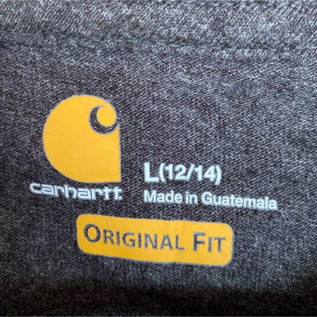 carhartt(カーハート)のレア　carhartt カーハート　キッズ　Tシャツ　US古着　古着　美品 キッズ/ベビー/マタニティのキッズ服男の子用(90cm~)(Tシャツ/カットソー)の商品写真