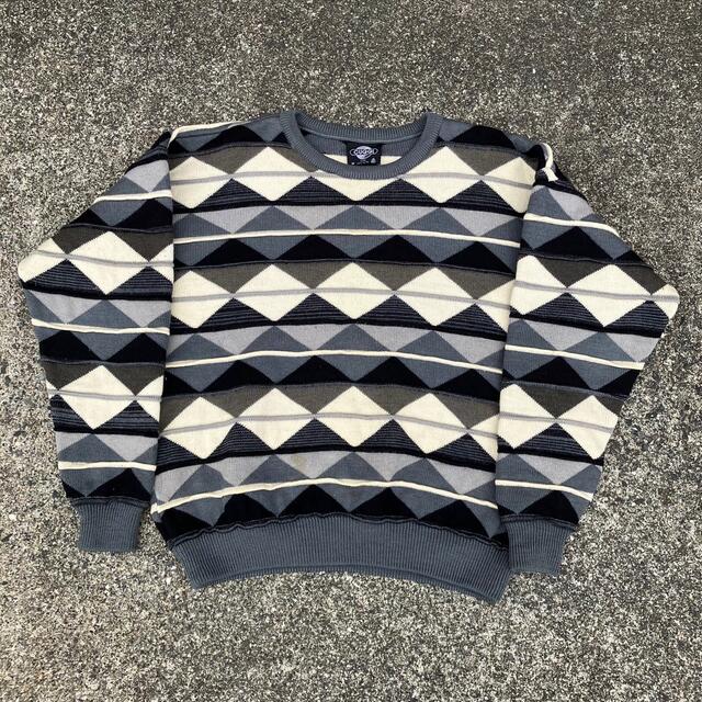 80s Vintage CUGGI 3D Design Knit