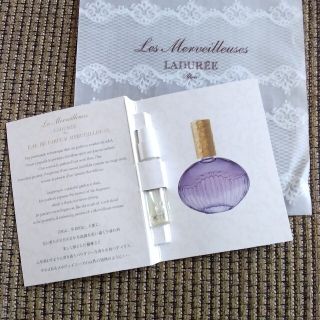 レメルヴェイユーズラデュレ(Les Merveilleuses LADUREE)のラデュレ LADUREE オードパルファン メルヴェイユーズ サンプル 香水(香水(女性用))