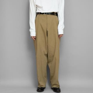 コモリ(COMOLI)の【希少・新品未使用】MAATEE&SONS / Military Slacks2(スラックス)