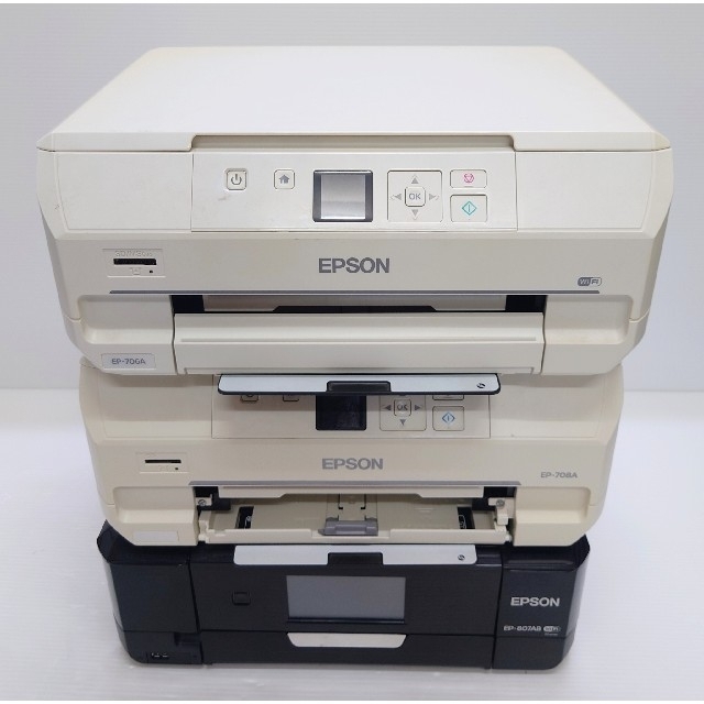 セイコーエプソンEPSON 706A(ヤケ有り).EP-708A.EP-807AB(ジャンク)