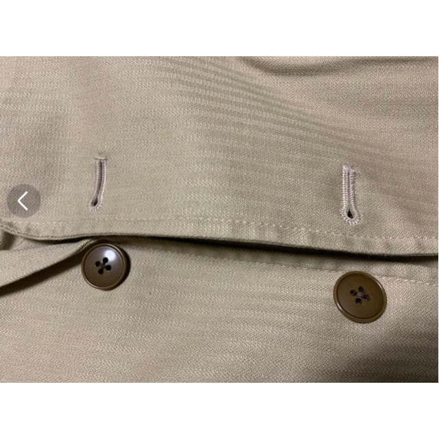 Visaruno サマージャケット　ベージュ　M メンズのジャケット/アウター(ナイロンジャケット)の商品写真