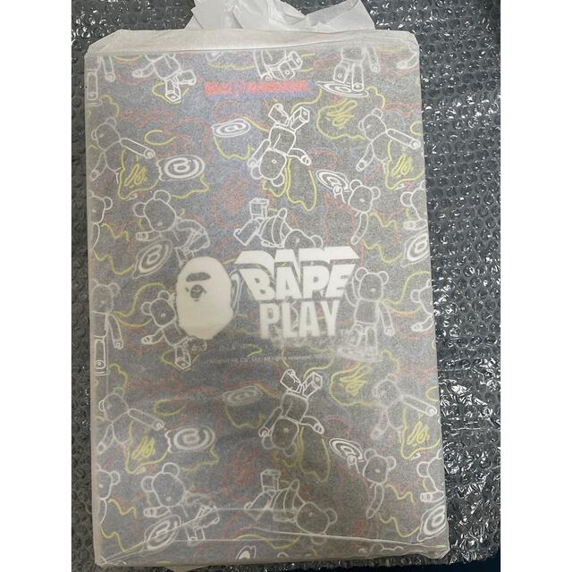 A BATHING APE(アベイシングエイプ)の100% 400% BAPE BE@RBRICK LINE CAMO SHARK エンタメ/ホビーのフィギュア(その他)の商品写真