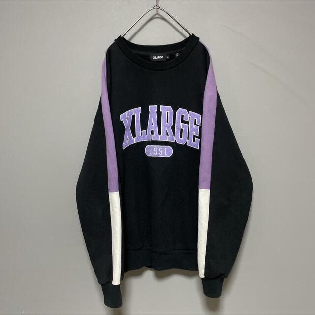 XLARGE エクストララージ　カラフルビッグロゴスウェット　トレーナー　ゴリラ