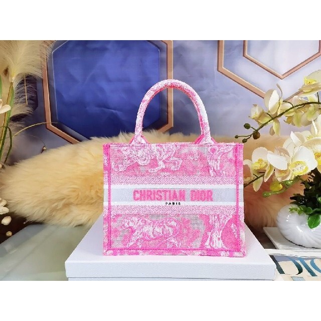 ディオールDior✨ブックトートラージ✨ピンク | veranstaltungen.lkz.de