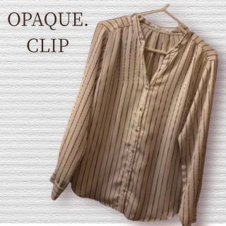 オペークドットクリップ(OPAQUE.CLIP)のOPAQUE.CLIP 美品　ブラウス(シャツ/ブラウス(長袖/七分))