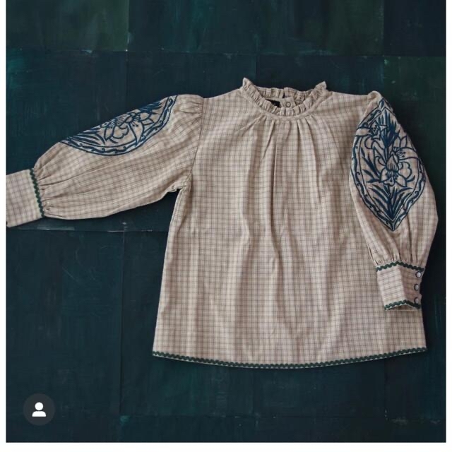 SOOR PLOOM - 新品タグ付き　bonjourdiary ブラウス　4Y