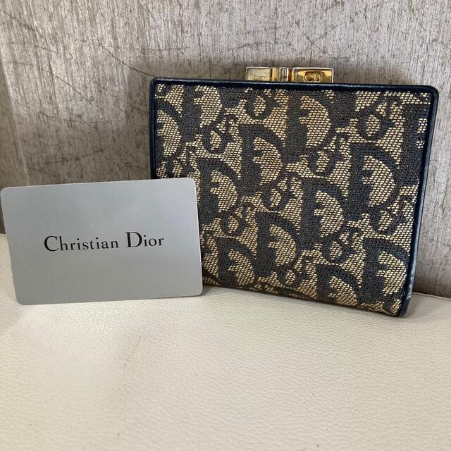 最新作 C① Dior ディオール 三つ折り財布 財布 トロッター ワイン