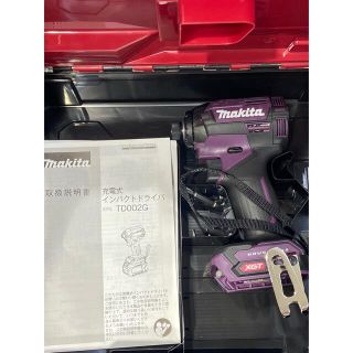 マキタ(Makita)の新品　マキタ TD002インパクトドライバー　ケースセット(工具/メンテナンス)