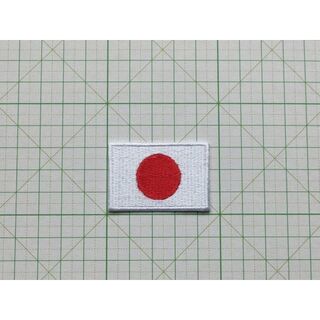 ２枚■ 日本 国旗 ワッペン 小 と大型　日の丸 オリンピック Japan ■(その他)