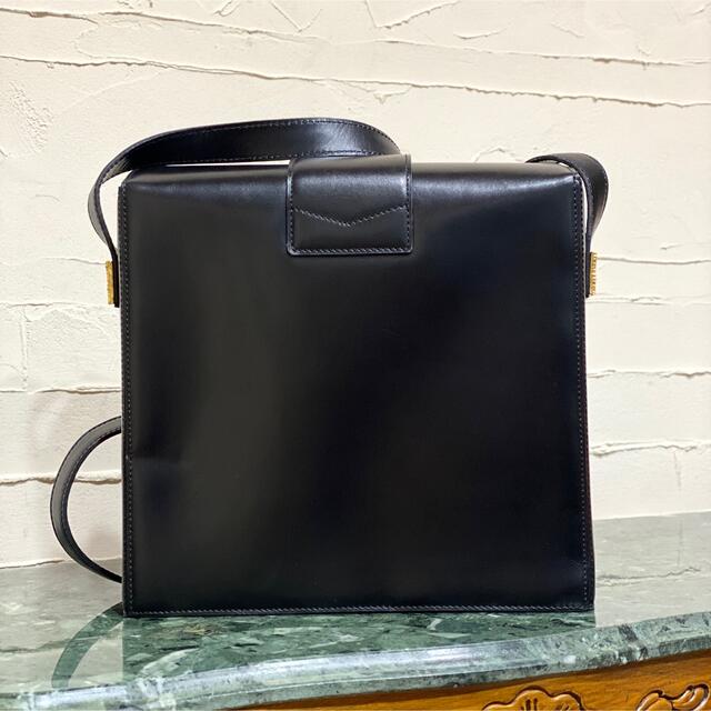 激レア 良品 VINTAGE OLD CELINE ショルダーバッグ 千鳥格子柄