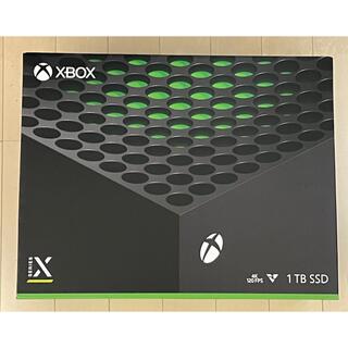 エックスボックス(Xbox)の【新品】Microsoft Xbox Series X(家庭用ゲーム機本体)