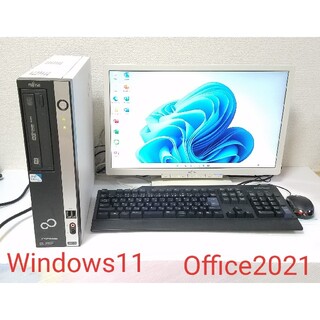 富士通 - 富士通 デスクトップPC Windows11 エクセル ワード DVDマルチ
