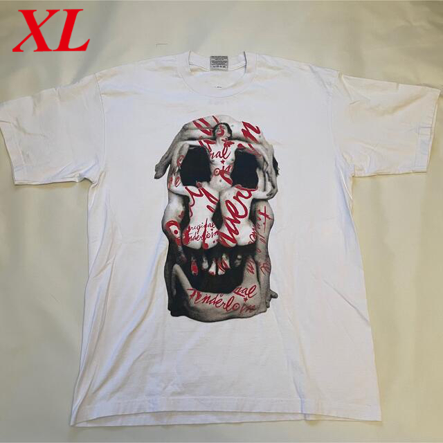 テンダーロイン ダリ スカル XL TEE S 白　Tシャツ　付属品完備トップス