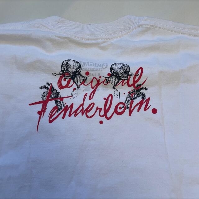 TENDERLOIN(テンダーロイン)のテンダーロイン ダリ スカル XL TEE S 白　Tシャツ　付属品完備 メンズのトップス(Tシャツ/カットソー(半袖/袖なし))の商品写真
