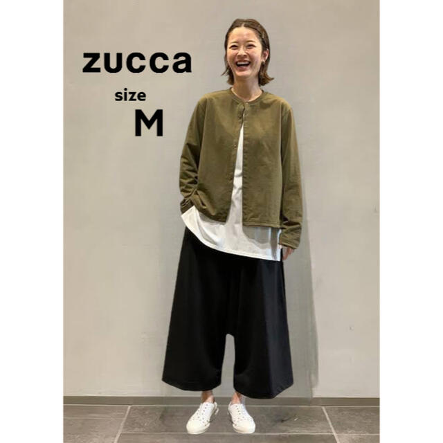 ★新品未使用★ zucca Z_icon インレーパンツ　ブラック　M