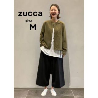 ズッカ(ZUCCa)の★新品未使用★ zucca Z_icon インレーパンツ　ブラック　M(サルエルパンツ)