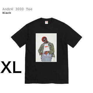 シュプリーム(Supreme)のsupreme André 3000 Tee Black XL(Tシャツ/カットソー(半袖/袖なし))