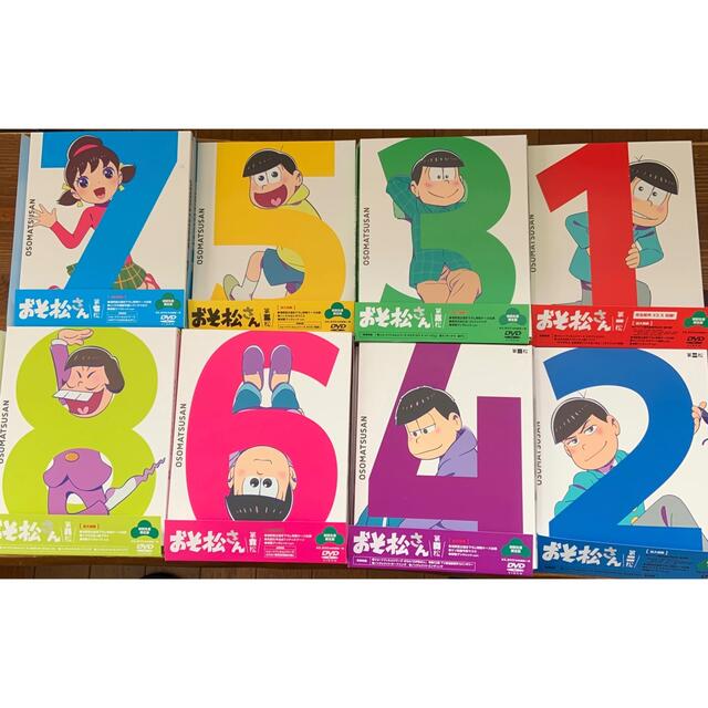 大人気アニメ＊おそ松さん】初回生産限定版 DVD 第一松〜八松