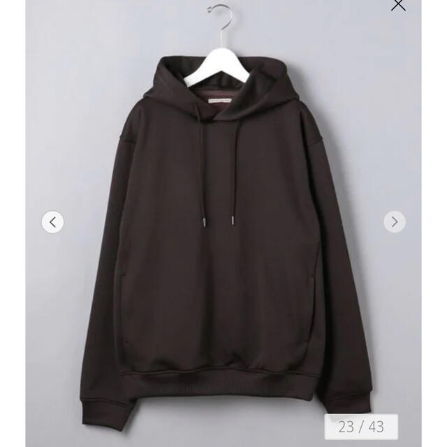 ＜UNITED ARROWS＞ T/C スウェット パーカ　美品