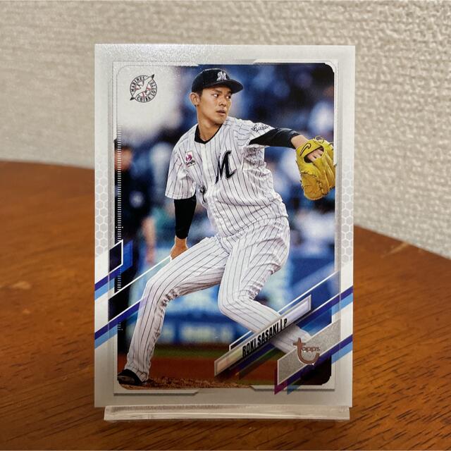 topps npb 2021 千葉ロッテマリーンズ 佐々木朗希 シリアル レア