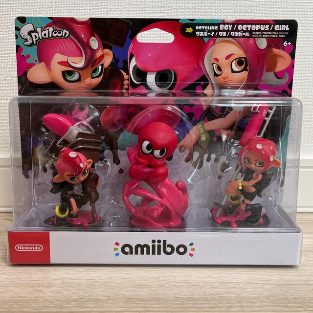 amiibo スプラトゥーン　トリプルセット タコボーイ/タコ/タコガール