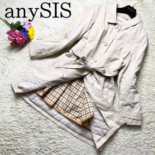 エニィスィス トレンチコート(レディース)(チェック)の通販 2点