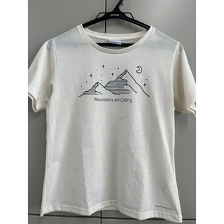 コロンビア(Columbia)のコロンビア Tシャツ Mサイズ クリーム(Tシャツ(半袖/袖なし))