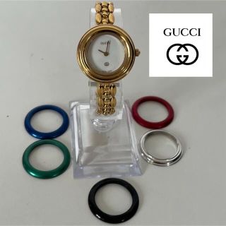 グッチ(Gucci)のGUCCI チェンジベゼル腕時計(腕時計)