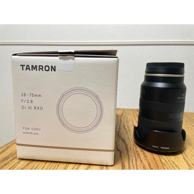 67mm本体重量TAMRON カメラレンズ 28-75F2.8 DI3 RXD(A036SE)