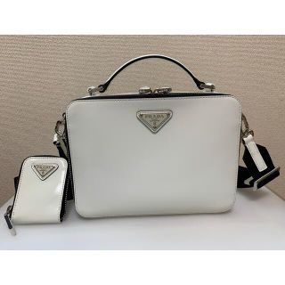 プラダ(PRADA)のプラダ　ブリック　ショルダーバッグ(ショルダーバッグ)