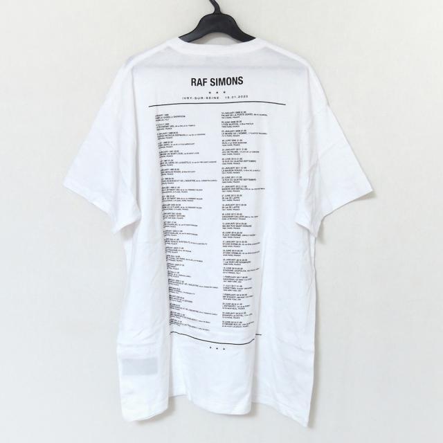 ラフシモンズ 半袖Tシャツ サイズM美品 - ラフシモンズ 半袖Tシャツ サイズM美品 -