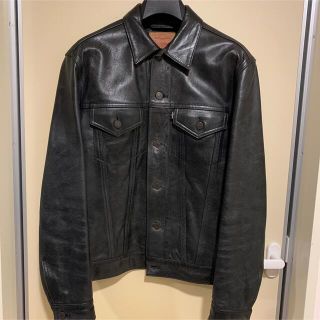 SUPREME LEVI'S LEATHER TRUCKER 11-12A/W 