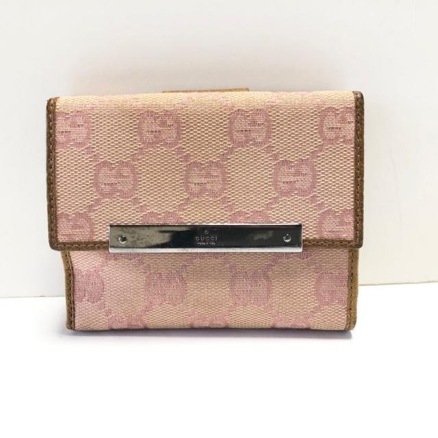 Gucci - グッチ Wホック財布 メタルバー 112664の+inforsante.fr