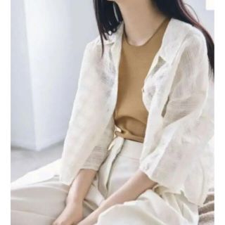 TODAYFUL - TODAYFUL Sheer Check Shirts シアー チェック シャツの