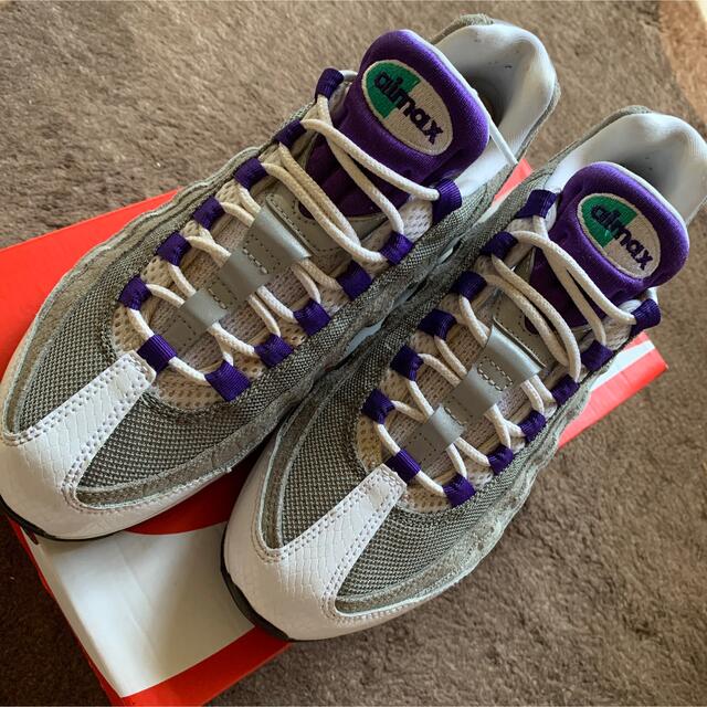 NIKE AIR MAX 95 Grape 26.5メンズ