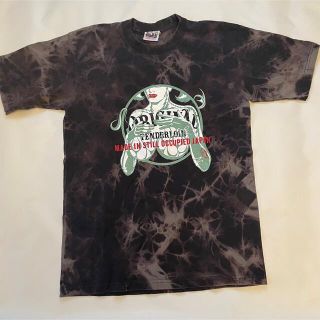 テンダーロイン(TENDERLOIN)のテンダーロイン　ACID Tシャツ　タイダイ　茶　(Tシャツ/カットソー(半袖/袖なし))