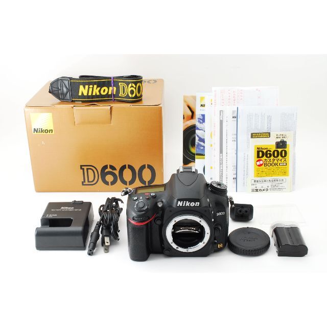 【美品】ニコン Nikon D600 《ショット数2276回》