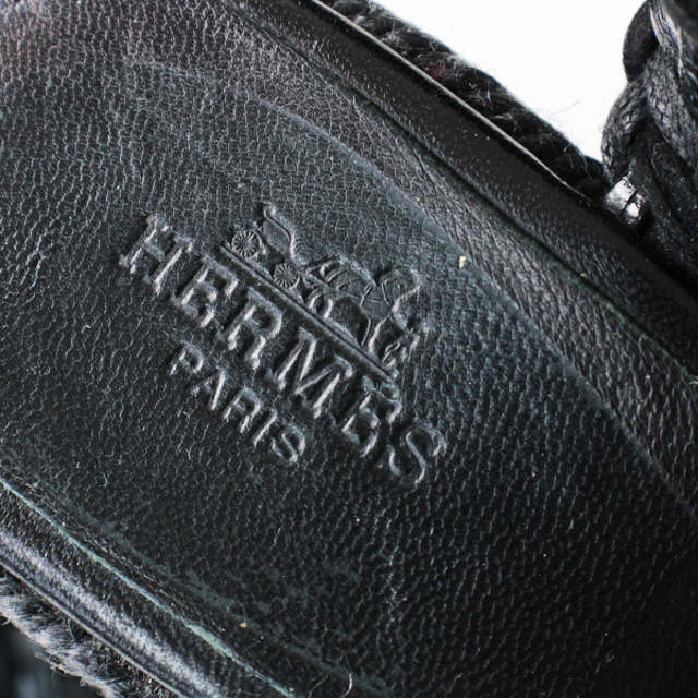 Hermes - レディース 最高級 HERMES エルメス イネス 編み込みレザー