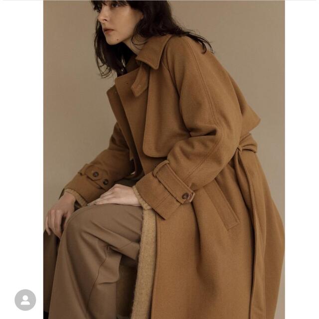 【louren】wool trench coat