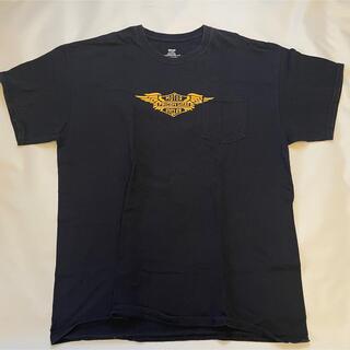 テンダーロイン(TENDERLOIN)のサイコム psicom モーターサイクル　ロゴ　Tシャツ　黒　XL(Tシャツ/カットソー(半袖/袖なし))