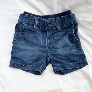 ベビーギャップ(babyGAP)のGAP デニムショートパンツ　カモフラ(パンツ)