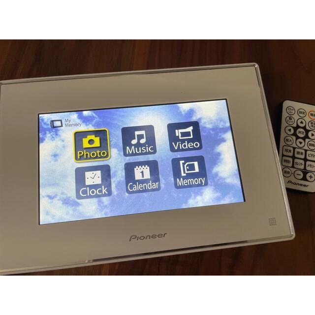 Pioneer デジタルフォトフレーム HF-T750-W