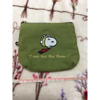 スヌーピー(SNOOPY)のスヌーピ♡ウッドストック♡ティッシュケース付ポーチପ(⑅ˊᵕˋ⑅)ଓ(ポーチ)